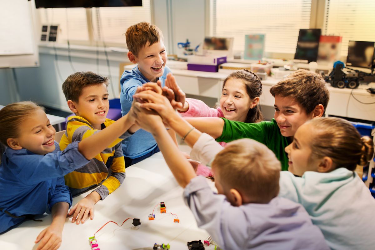 Bambini a scuola