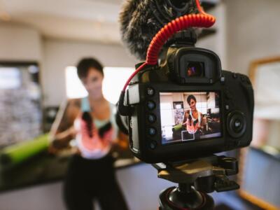 Una vlogger