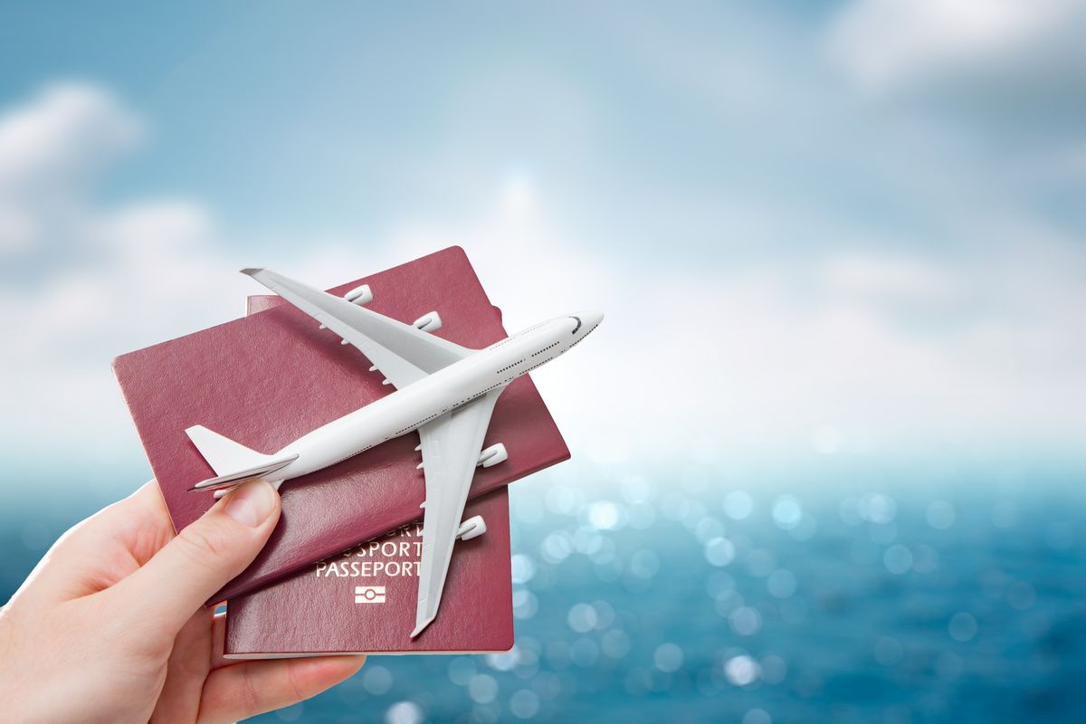 passaporto viaggio in aereo