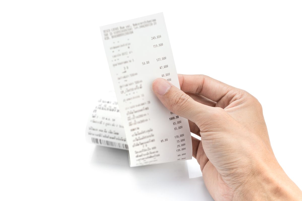 scontrino fiscale