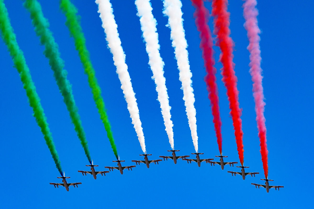 frecce tricolori in Italia