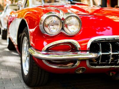 auto d'epoca rossa