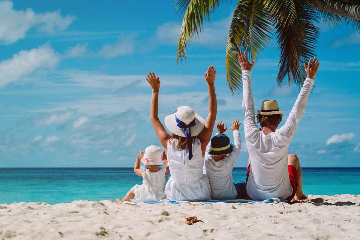 famiglia vacanza