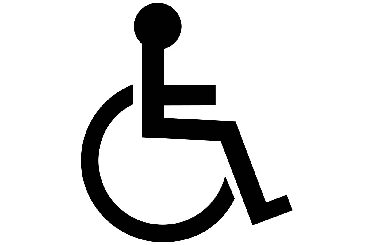 simbolo disabile
