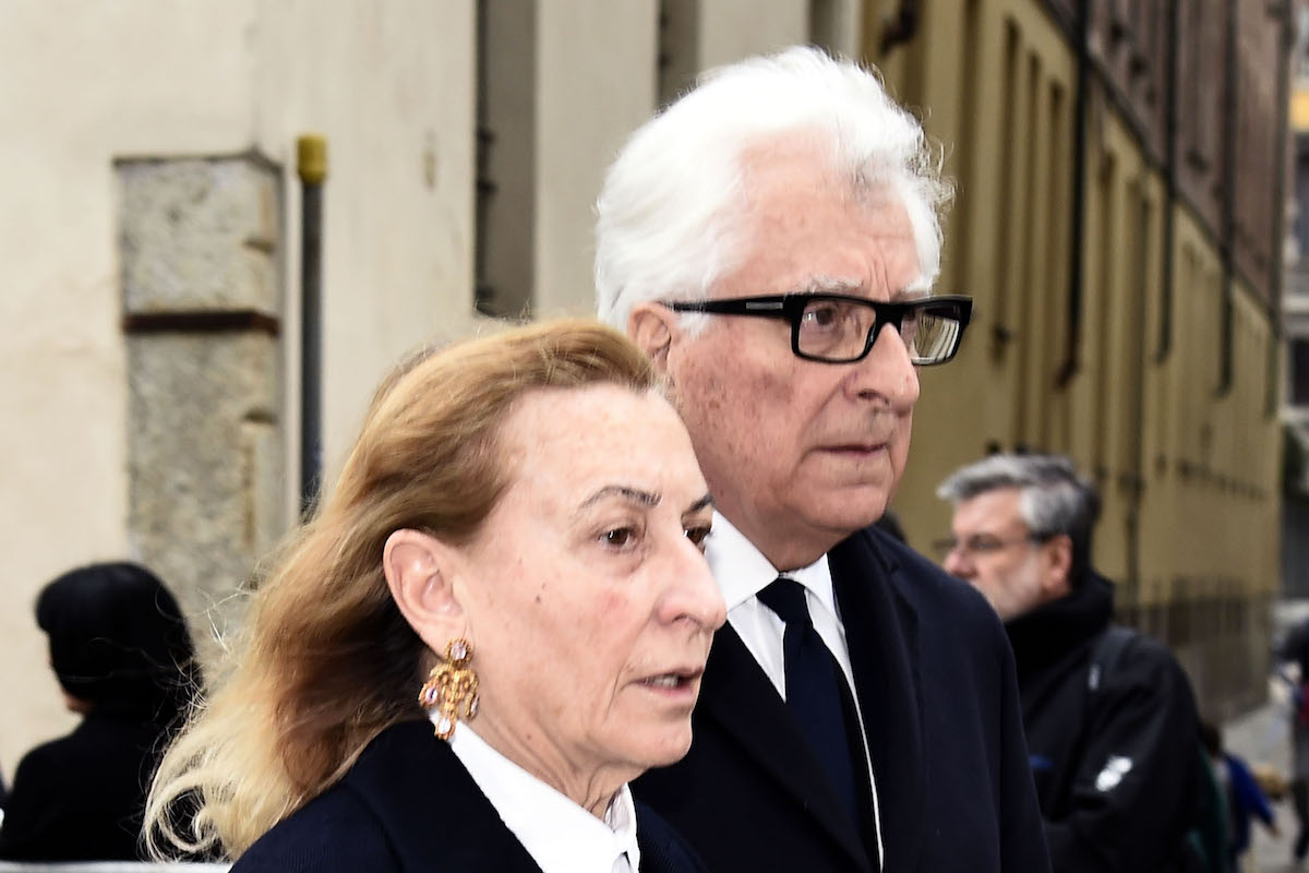 Miuccia Prada e Patrizio Bertelli
