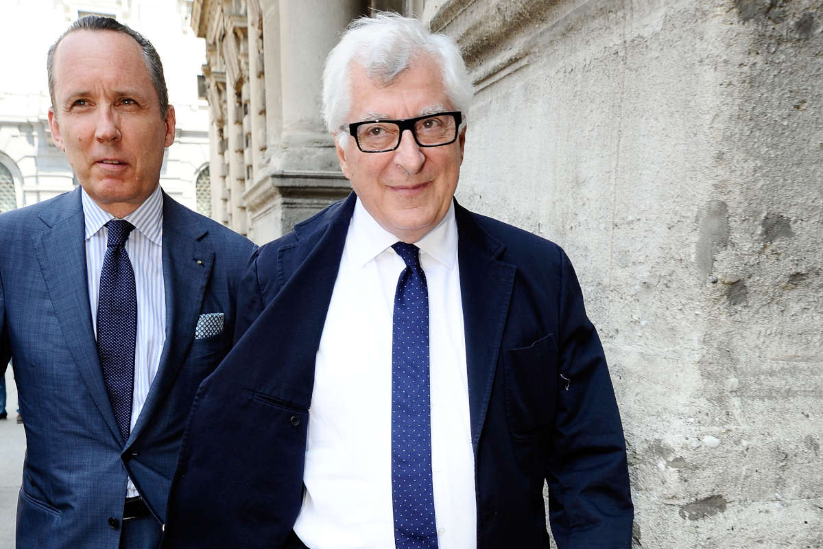 Ermenegildo Zegna e Patrizio Bertelli