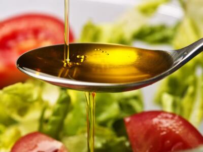 Un cucchiaio d'olio evo