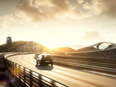 auto autostrada ponte