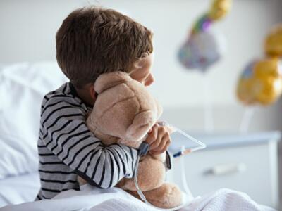 Bambino in ospedale