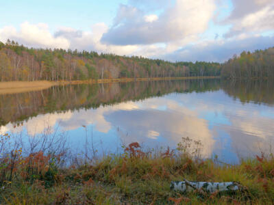 Il lago Stora delsjön di Gothenburg