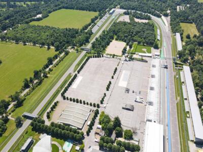L'Autodromo di Monza dall'alto