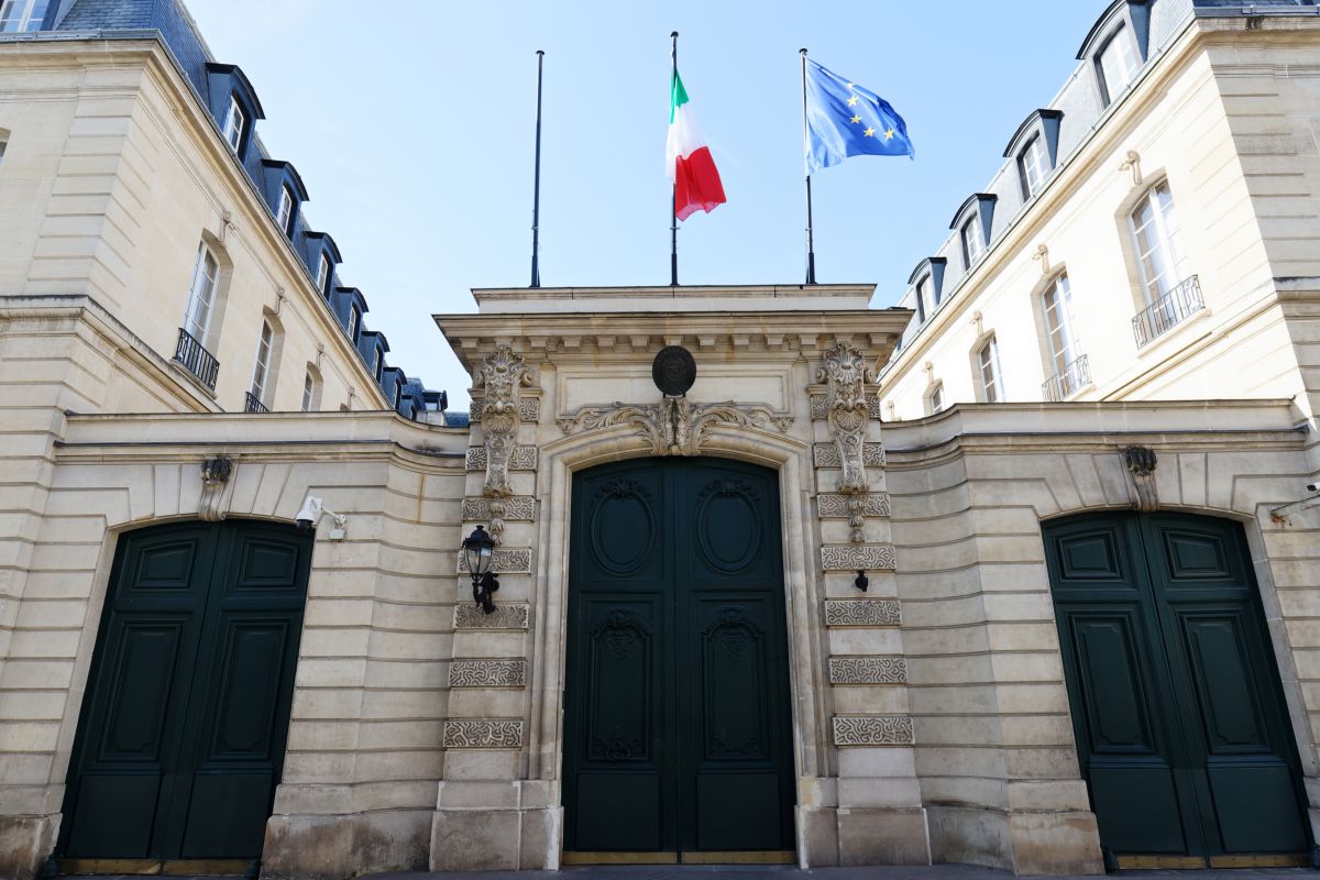 L'ambasciata d'Italia a Parigi