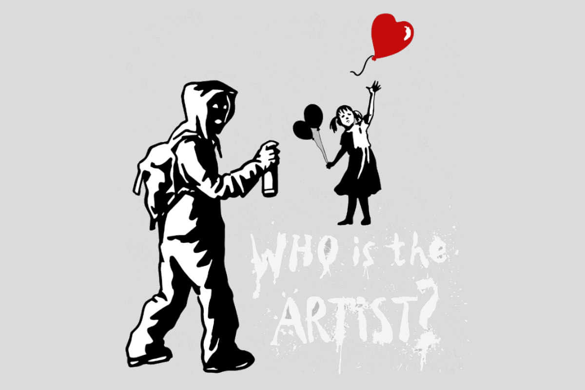 artista graffito banksy