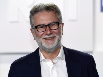 Un primo piano di Fabio Fazio