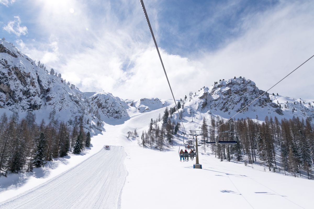neve sci stazione sciistica