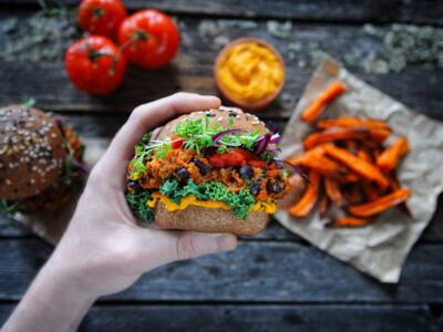 Un burger vegano