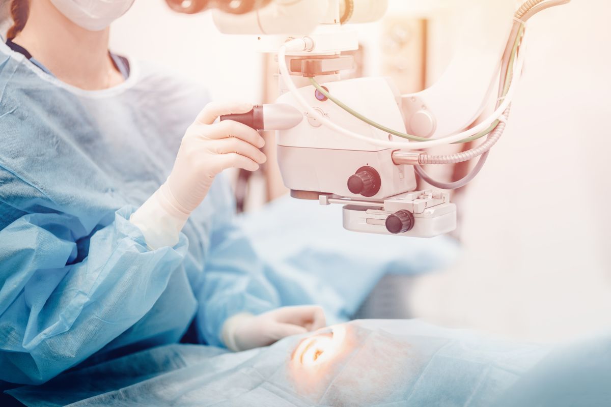 Correzione della vista con laser