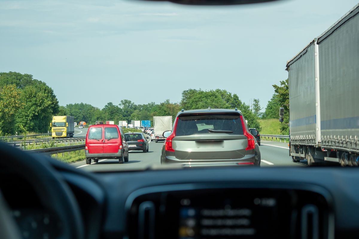 Traffico in autostrada