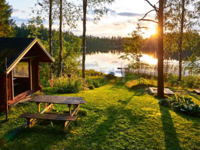 Casa sul lago in Finlandia