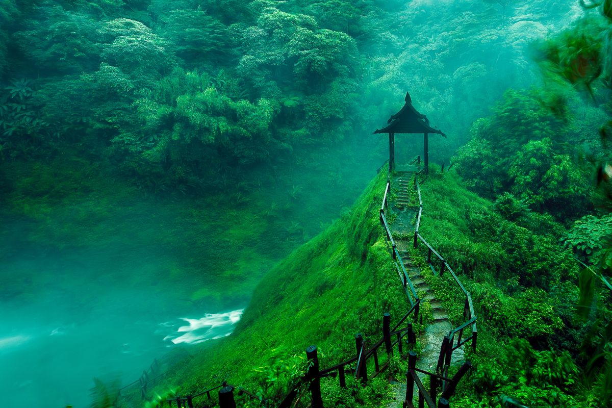 Le cascate in Laos