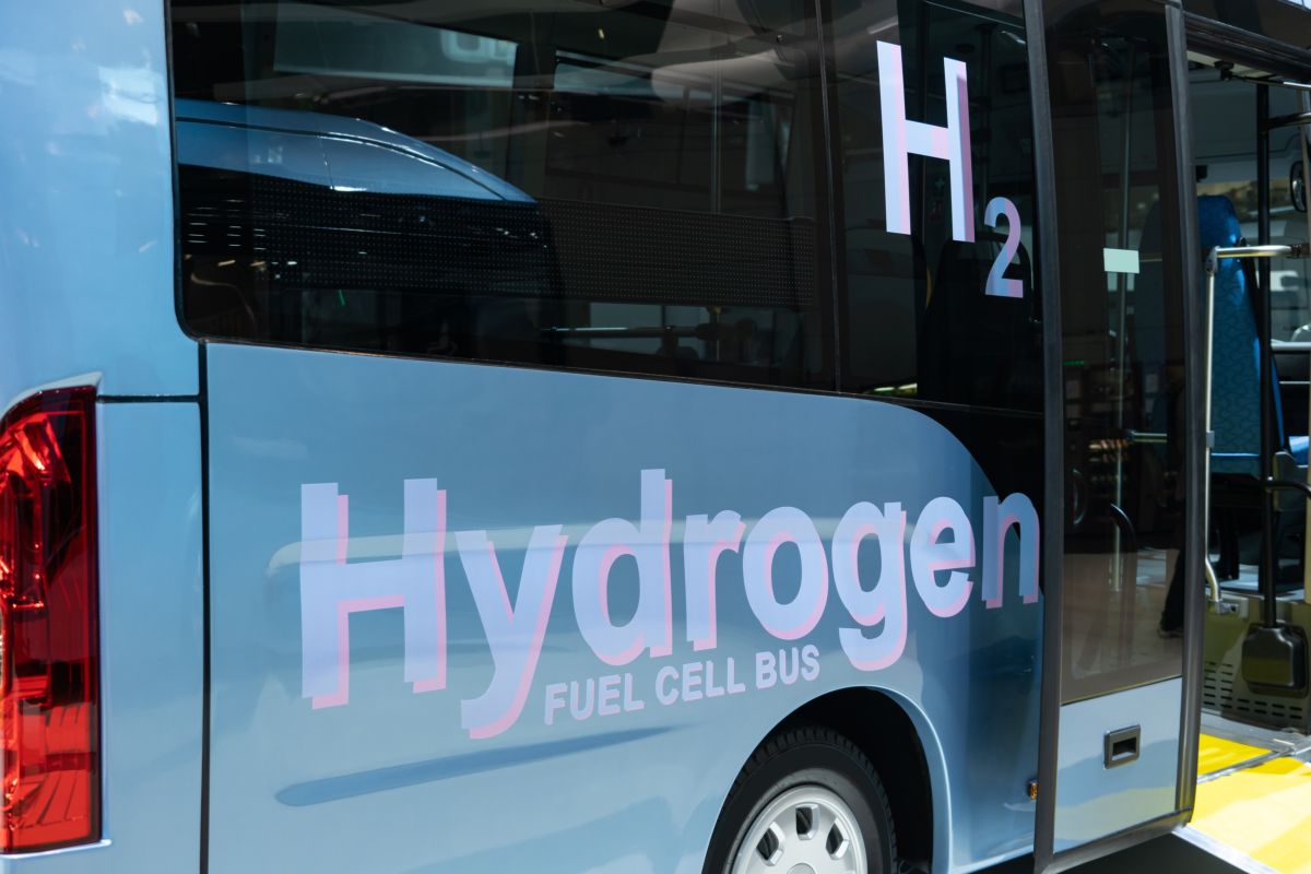Un autobus a idrogeno