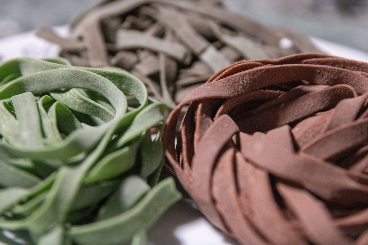 Tagliatelle tricolori