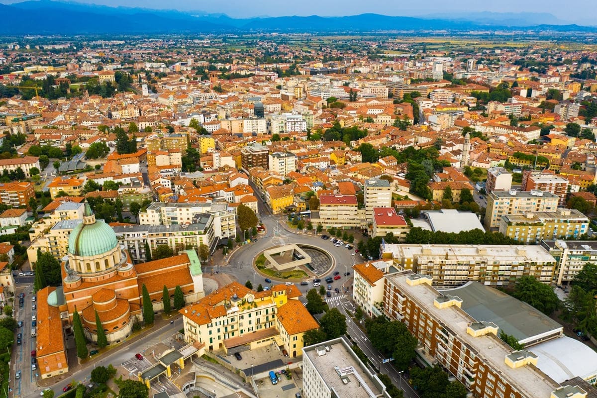 Una panoramica di Udine