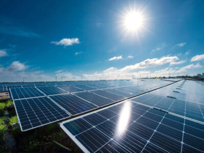Un parco fotovoltaico