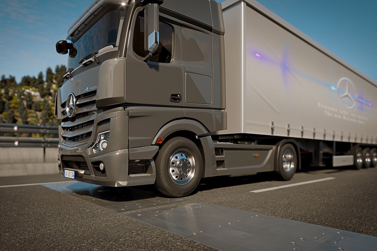Il sistema Atlas di Sma Road Safety che misura il peso dei camion in tempo reale