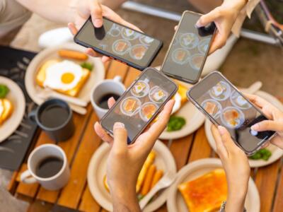 Fotografare cibo al ristorante